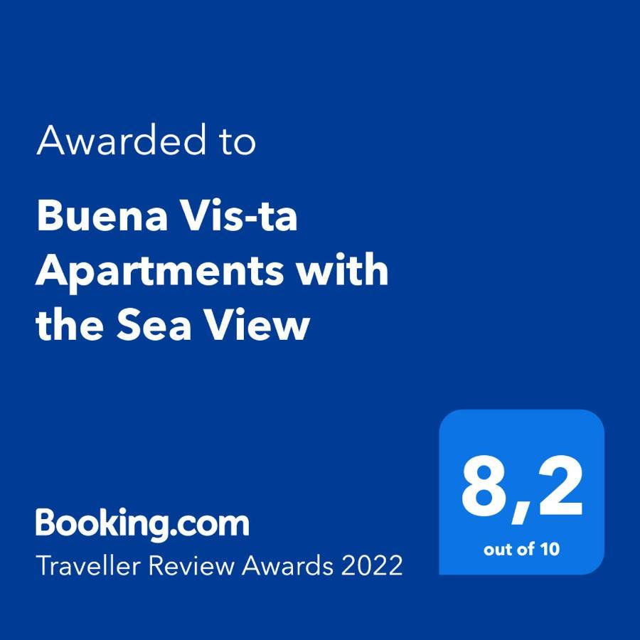Buena Vis-Ta Apartments With The Sea View Екстериор снимка